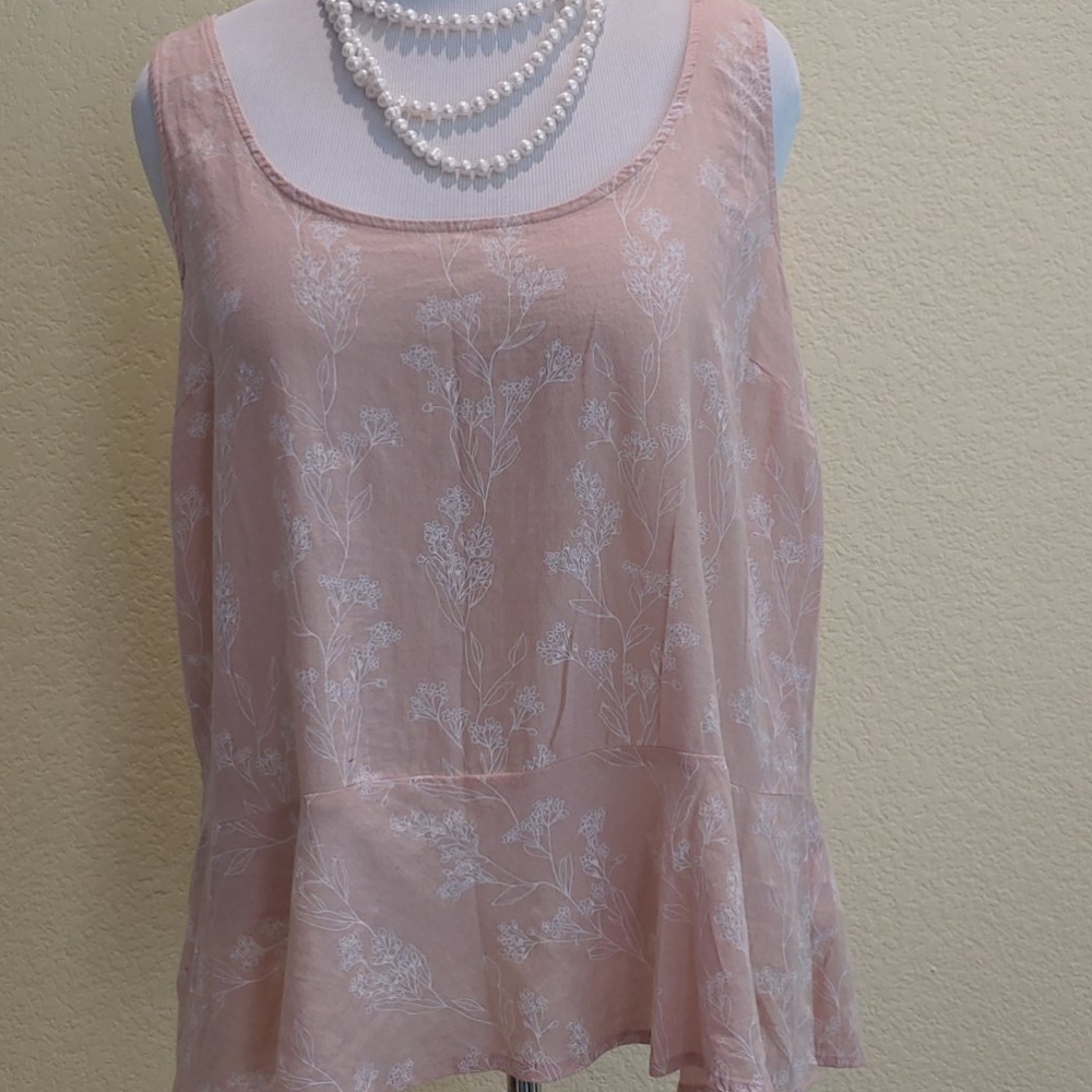 Floral print top